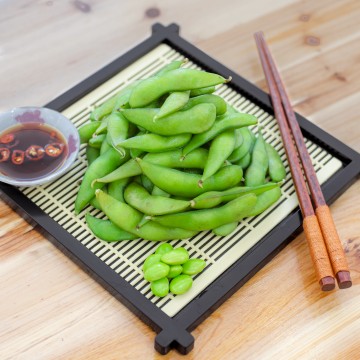 Frozen Edamame (Skin On) 冷冻毛豆 (400g)