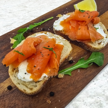 Frozen Smoked Salmon (Pre-sliced) 冰冻烟熏三文鱼片 (250g-300g)