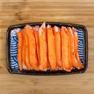 Frozen Surimi Snow Flavoured Crab Leg 蟹脚肉 (Approx 300g)