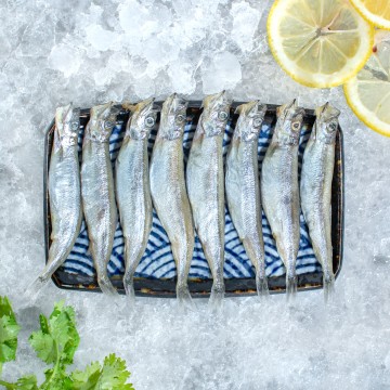 Frozen Capelin (Shishamo) 多春鱼 (150g, 8 pieces)